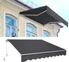 UISEBRT 300 X 250 cm Gelenkarmmarkise Aluminium Markise Produktbild-Vorschau 1