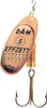 DAM Effzett Standard Spinner Copper 4 g Třpytka Voir les images du produit 1