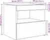 vidaXL Nachttisch 2 Stk. Schwarz Eichen-Optik 50 x 40 x 45 Produktbild-Vorschau 8
