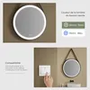 S'AFIELINA 70cm miroir de salle de bain LED rond miroir de Voir les images du produit 6
