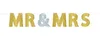 Partykette Girlande Mr. & Mrs. 365x17,7cm Papier Dekoration Produktbild-Vorschau 3