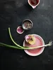 Rosenthal Teller 25 cm flach Junto Rose Quartz Anteprima dell’immagine prodotto 4