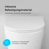 AM.PM Design Hänge-WC spülrandlos Toilette inkl. WC Sitz Produktbild-Vorschau 5