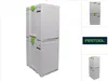 A set of three white Festool Systainer toolboxes stacked on a white background. Podgląd zdjęcia produktu