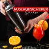 Cocktail Shaker Set 16-teilig aus Edelstahl | Barset für Produktbild-Vorschau 4