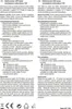 Two columns of text providing instructions and information about a car battery and alternator tester. Náhled obrázku produktu