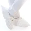 Hygostar 28500 100er Überschuhe weiß CPE 41 x 15 cm Anteprima dell’immagine prodotto 1