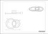 TRIO LED-Deckenl. GRANADA 29W LED 2650lm 3000K sw. Gold Produktbild-Vorschau 4