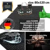 ANRO Schmutzfangmatte Mischa Schwarz 80x120 cm – Fußmatte Produktbild-Vorschau 2