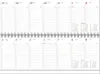 2026 Güss Tischquerkalender 30x10cm 1W. = 1S. Produktbild-Vorschau 1