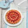 Torta campana piatta Bianco fresco Anteprima dell’immagine prodotto 2