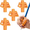 Silikonowy uchwyt na ołówek dla dzieci, pomoc w pisaniu, Podgląd zdjęcia produktu 1