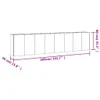 vidaXL Hochbeet 360x40x80 cm Cortenstahl - Hochbeet - Produktbild-Vorschau 7