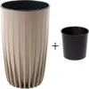 HowHomely | Bac à plantes, Set de 2 pots de fleurs, Pot de Voir les images du produit 6