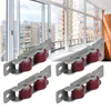 4Set Push Pull Window Pulley so skrutkami Dvojité koleso Náhľad obrázku produktu 9