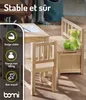 BOMI® Ensemble table et chaises pour enfants en bois massif Voir les images du produit 3