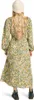 Billabong Cool Night Langes Kleid Mit Langen ärmeln Grün M Produktbild-Vorschau 2