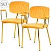 Stuhl Giselle 200 2er-Set Hellorange Produktbild-Vorschau 7