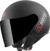 FC-Moto Square-RS Jethelm, schwarz matt/rot, L Produktbild-Vorschau 2