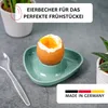 Westmark 6 kalíšků na vejce Tri, trojúhelníkové, mátově Náhled obrázku produktu 2