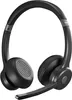 A black Bluetooth headset with a microphone is shown against a white background. Anteprima dell’immagine prodotto