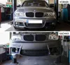 Front Stoßstange + Grill Schwarz passt für BMW 1er E81 E82 Produktbild-Vorschau 7