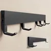 doporro Wandgarderobe aus Aluminium mit verschiebbaren Produktbild-Vorschau 1