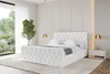 ALTDECOR Polsterbett mit Bettkasten - RENO-Z 120x200 Weiß - Produktbild-Vorschau 1