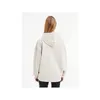 Damen-Kapuzen-Sweatshirt Beige aus recycelter Baumwolle mit Produktbild-Vorschau 8