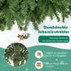 COSTWAY 270cm Albero di Natale artificiale 2132 aghi in Anteprima dell’immagine prodotto 6