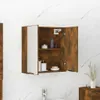 vidaXL Bad-Spiegelschrank Räuchereiche 64x20x67 cm Produktbild-Vorschau 4