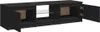 vidaXL Armoire TV avec lampes LED Noir 140x40x36 cm Voir les images du produit 7
