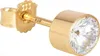 Einzel Kelch Ohrstecker 333 Gelbgold matt 8 Karat Produktbild-Vorschau 2