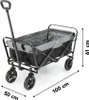 EASYmaxx Bollerwagen Handwagen Transportkarre bis 80 kg Produktbild-Vorschau 7