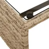 The Living Store Gartensofa in L-Form mit Tisch und Kissen Produktbild-Vorschau 9