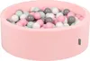 KiddyMoon 90x30cm/300 loptičiek ∅ 7cm Okrúhly Detské penové Náhľad obrázku produktu 1