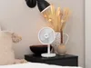 Nabíjateľný stolný ventilátor Biely Náhľad obrázku produktu 11