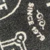 Küchenläufer schwarz mit Gelrücken und Schriftzug in weiß Produktbild-Vorschau 2