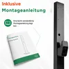 LDY Wallbox Standfuß für Easee Ladestation, Stahl, 149 cm Produktbild-Vorschau 4