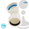 tecuro Raumspar-Winkel 90° - 1 1/2 Zoll Überwurfmutter x Produktbild-Vorschau 4