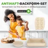 NutriChef 8-dielna súprava stohovateľných foriem na pečenie Náhľad obrázku produktu 2