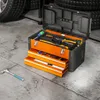 Coffre à outils HOMCOM, 49,7 x 25,3 x 28,9 cm, avec tiroir Voir les images du produit 9