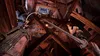 A first-person perspective inside a wooden structure, possibly a tower or a ship's interior, with a person holding a sword. Produktbild-Vorschau