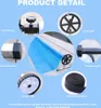 Collage of product details for a pool cover roller. Náhľad obrázku produktu