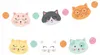 Banner Girlande Bunte KATZEN Katzen Garn Geburtstag Party Produktbild-Vorschau 1