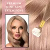 hair2heart Premium Mini Tape Extensions Echthaar - 12 Tapes Produktbild-Vorschau 2