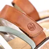 Rieker Damen Pantolette grün kombi, Damen:40 EU Produktbild-Vorschau 44