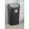 Curver Abfalleimer mit Schwingdeckel schwarz 50L Produktbild-Vorschau 2