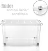 BigDean 4 Stück 60 L Aufbewahrungsbox mit Deckel groß Produktbild-Vorschau 8