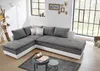 Federkern Ecksofa Doppelbett Dauerschläfer Bettkasten Couch Produktbild-Vorschau 2